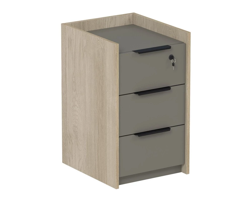 Тумба подкатная, с ящиками (400x460x670) Magnetic