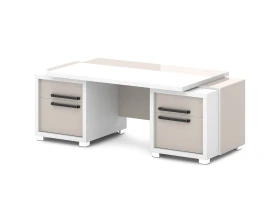 Стол с двумя тумбами 2070х1000х750 Грейс / Grace images