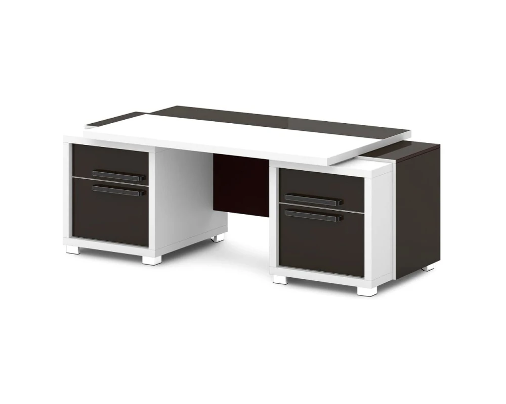Стол с двумя тумбами 2070х1000х750 Грейс / Grace