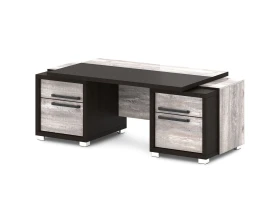 Стол с двумя тумбами 2070х1000х750 Грейс / Grace images