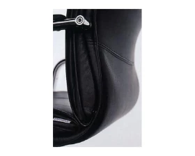 Кресло ЛОНДОН В, кожа, хром images