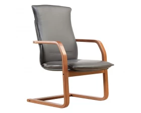 Кресло БЕРЛИН В, кожа, дерево images