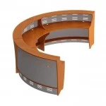 Стойки ресепшн круглые