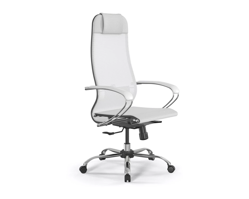 Кресло ErgoLife Set 4/подл.131/осн.Synchro 003 Сетка, Белый