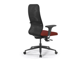 Кресло ErgoLife SynchroSit 8 B2-9D M18.B11.G19.W02 Сетка/Ткань, Черный/Красный images
