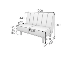 Модуль 2-местный Hol2 Холл MVK images