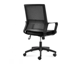Офисное кресло Norden Бит LB Сетка/Ткань, Черный images