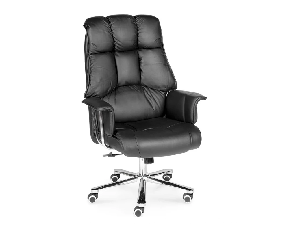 Кресло Norden Президент Экокожа, Черный