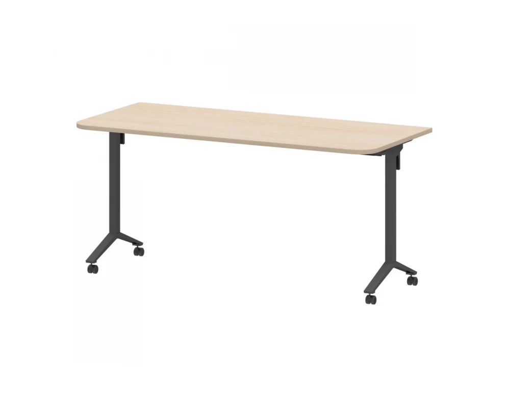 Стол мобильный складной радиусный МБ22-160.70Р 1600x700x750 Моби