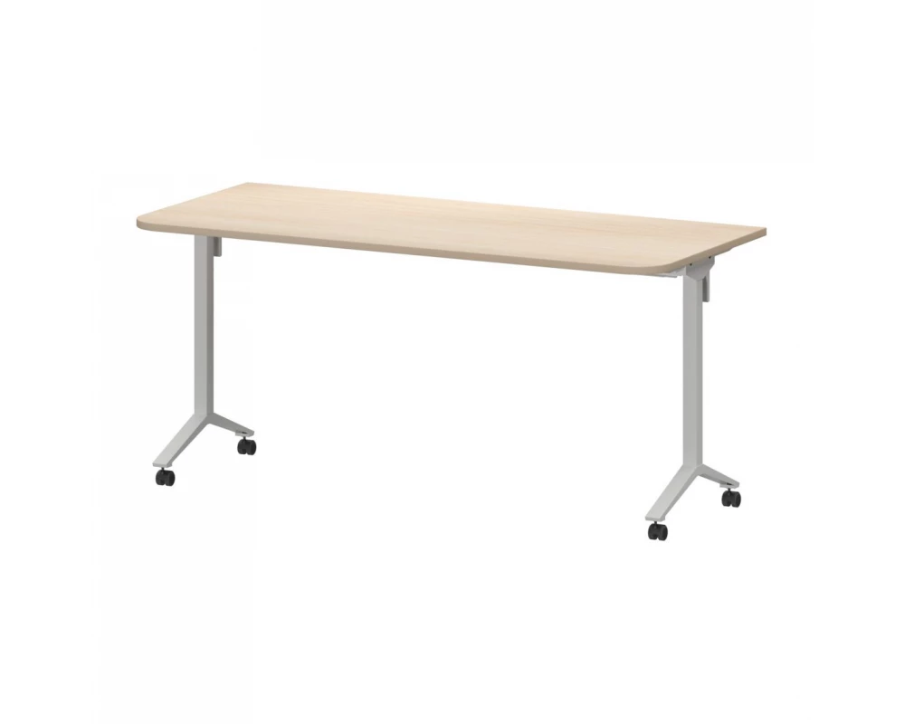 Стол мобильный складной радиусный МБ22-160.70Р 1600x700x750 Моби