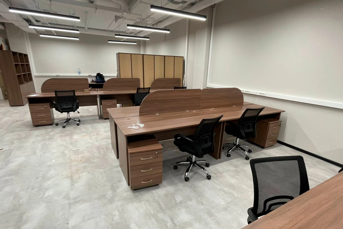 Перегородка навесная А-65 Агат фото в интерьере 2